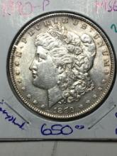 1890 P Morgan Dollar