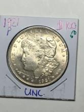 1921 P Morgan Dollar