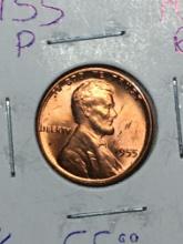 1955 P Lincoln Wheat Cent