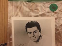 Black & White Signed Photo Of James Darren