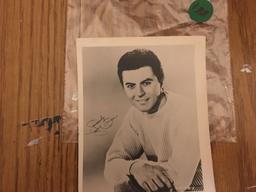 Black & White Signed Photo Of James Darren