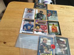 (10) Nascar Trading Cards  Misc. Press Pass Stealth 2003 & Vip 2002