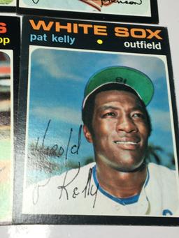 (4) White Sox Pat Kelly    Dodgers Maury Wills     Angels John Stephenson     Mets Jim Mc Andrew
