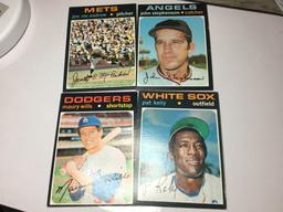 (4) White Sox Pat Kelly    Dodgers Maury Wills     Angels John Stephenson     Mets Jim Mc Andrew