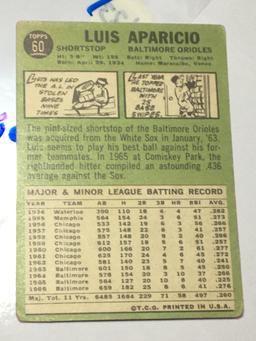 1967 Hall Of Fame Baltimore Orioles Infielder Luis Aparicio