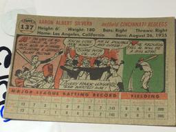 1956 Cincinnati Redlegs Al Silvera
