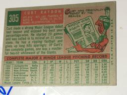 1959 Rookie Card Pittsburg Pirates Pitcher Curt Raydon