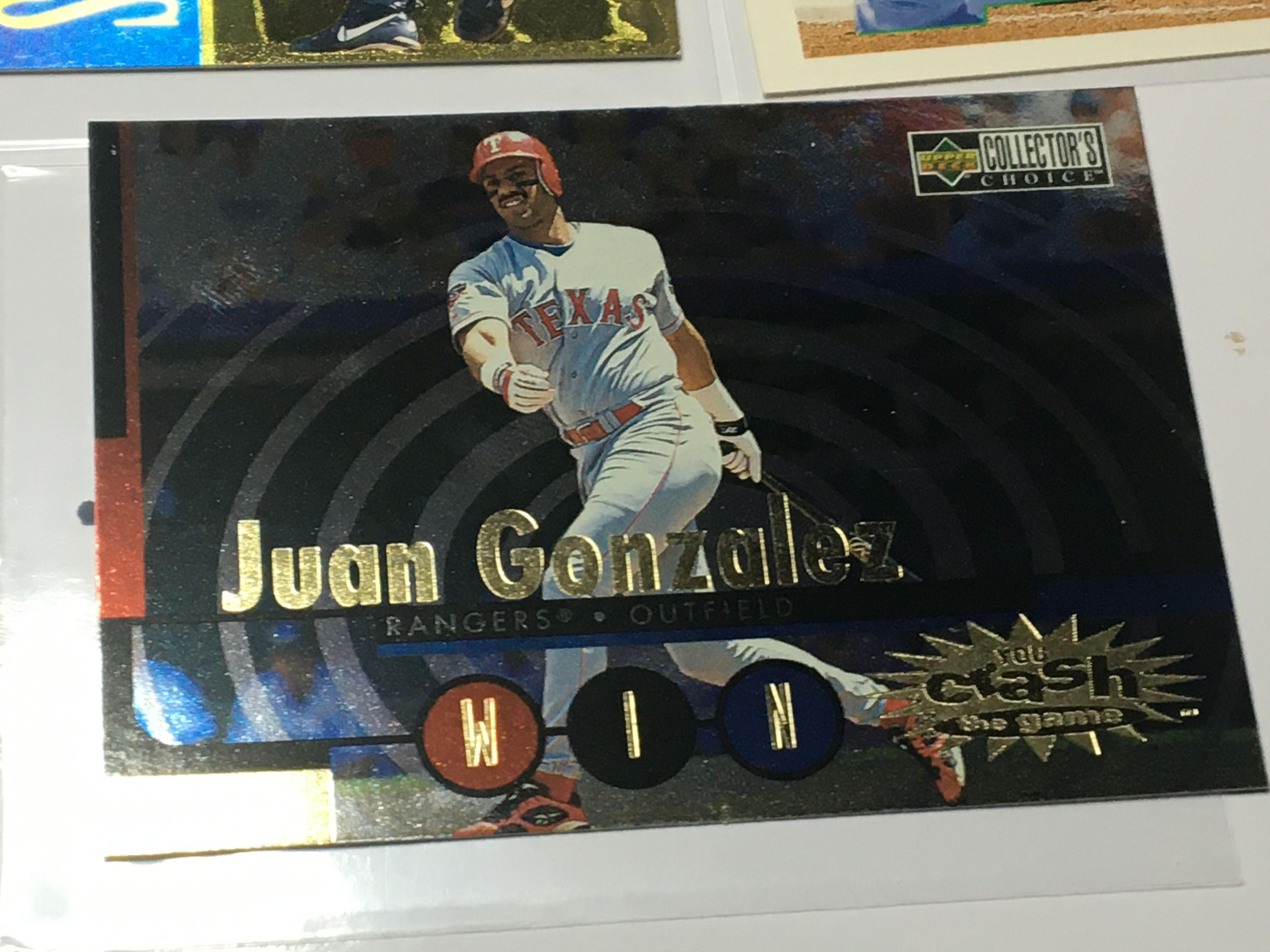 (3) 1996 Braves Chipper Jones     1996 Mets Rey Ordonez        1998 Rangers Juan Gonzalez