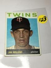 1964 Minnesota Twins Pitcher Jim Roland