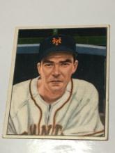 1950 Bowman Gum New York Giants Harold Gilbert