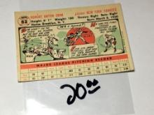1956 New York Yankees Pitcher Robert Anton Grim