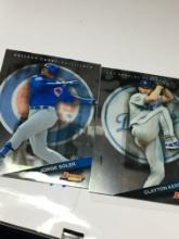 (2) 2015 Game/ Best Half Cards April 13  Jorge Soler Chicago Cubs  July 8