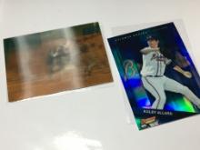 (2) Assorted Baseball Cards 1999 Alex Rodriguez  2015 Kolby Allard