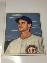 1950 Bowman Gum Chicago Cubs 1st Baseman Preston Ward