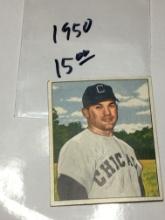 1950 Bowman Gum Chicago White Sox Outfielder Dave Philley