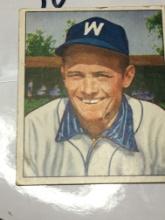 1950 Bowman Gum Cards Washington Senators Outfielder Gil Coca