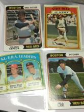 (4) Cards Amrican League E.R.A. Leaders 1971 Vida Blue   Bill Lee  Orlando Cepeda