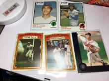 (5) Ferguson Jenkins  Brooks Robinson  Roberto Clemente Billy Williams Greg Maddux