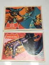 (2) 1966 National Periodical Batman Cards