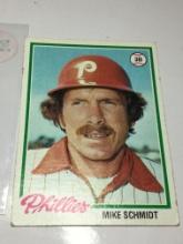 1978 Hall Of Fame Philadelphia Phillies 3rd Baseman Mike Schmidt