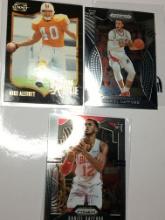 (3) Sports Cards    2 Daniel Gafford       Razorbacks/ Bulls    Mike Alstott   1996 Rookie Tampa Bay