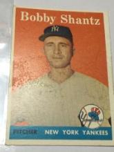 1958  New York Yankees Pitcher Bobby Shantz