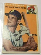 1954 Pittsburgh Pirates 1st Baseman Preston Ward