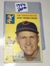  1954 Cincinnati Redlegs Outfielder Jim Greengrass