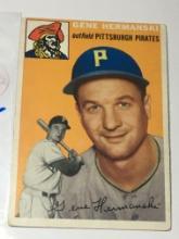 1954 Pittsburgh Pirates Outfielder Gene Hermanski