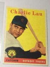 1958 Detroit Tigers Catcher Charlie Lau