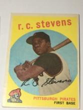 1959 Pittsburgh Pirates 1st Baseman R. C. Stevens