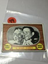 1966 World Series Records Topps 155