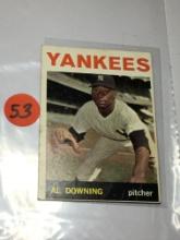 1964 New York Yankees Pitcher Al Downing 
