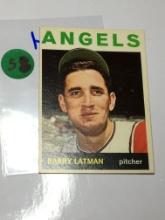 1964 Barry Latman Topps 227 L.A. Angels Pitcher 