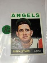 1964  L.A.Angels Pitcher Barry Latman