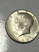 1967 P Kennedy Half Dollar