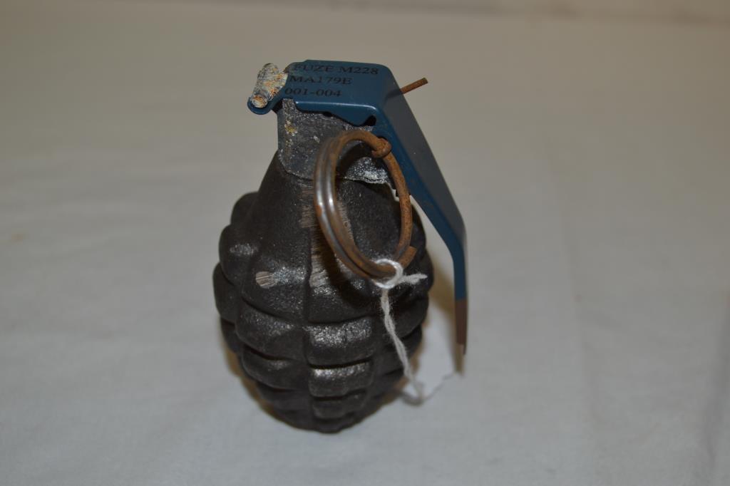 Two M228 Grenade Training Fuzes.