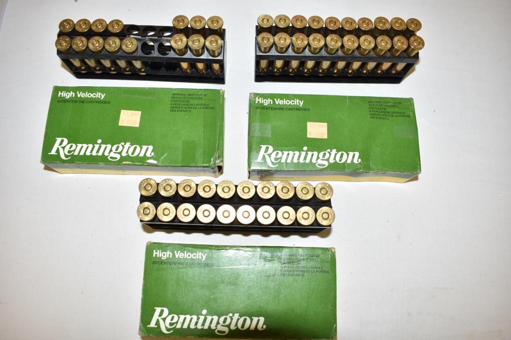 Ammo. Remington 45-70 Gov. 46 Live Rd. 9 Brass