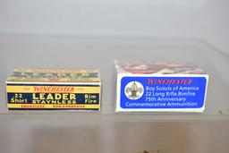 Ammo. Winchester 22 LR & Short. 100 Rds