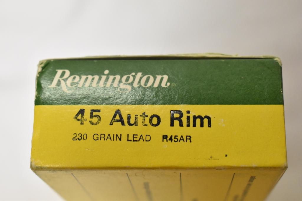 Ammo. 45 Auto Rim 350 Rnds