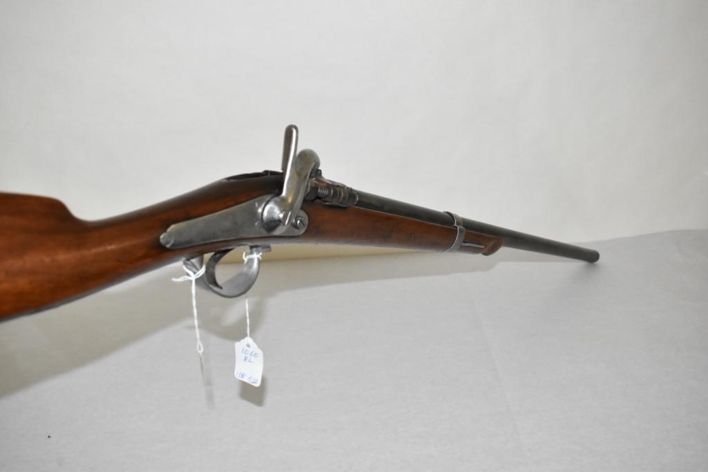 Gun. Belgium Zulu Snider 12ga BP Shotgun