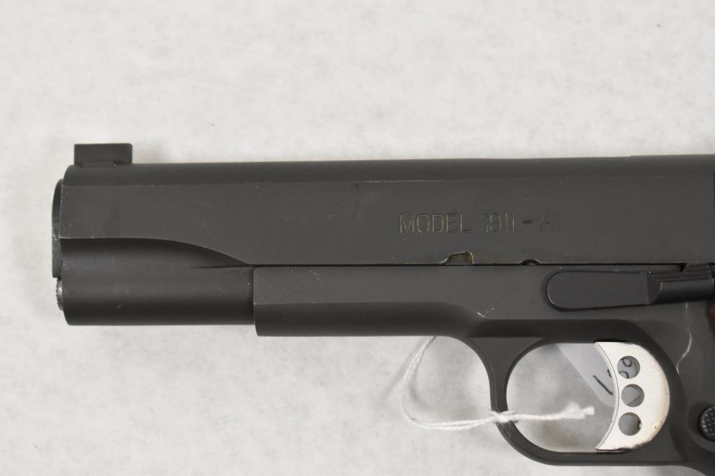 Gun. Springfield Model 1911-A1 45 cal Pistol