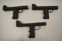 Three Cobray M-11/9MM Leinad Lower Receivers
