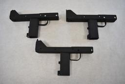 Three Cobray M-11/9MM Leinad Lower Receivers