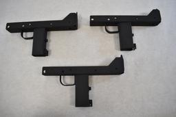 Three Cobray M-11/9MM Leinad Lower Receivers
