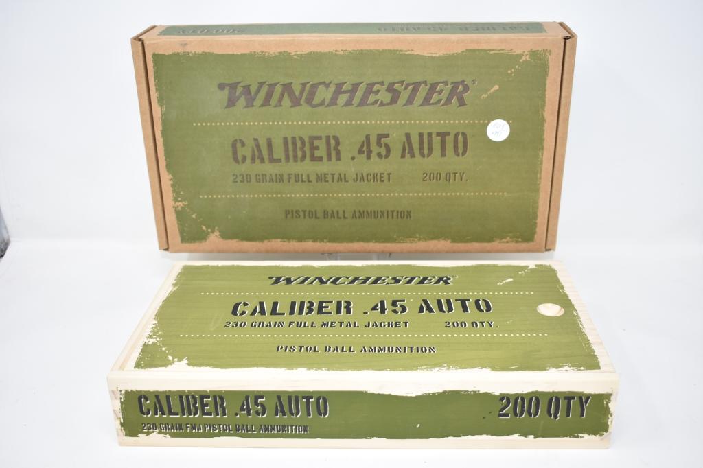 Ammo. 45 Auto. 200 RDS.
