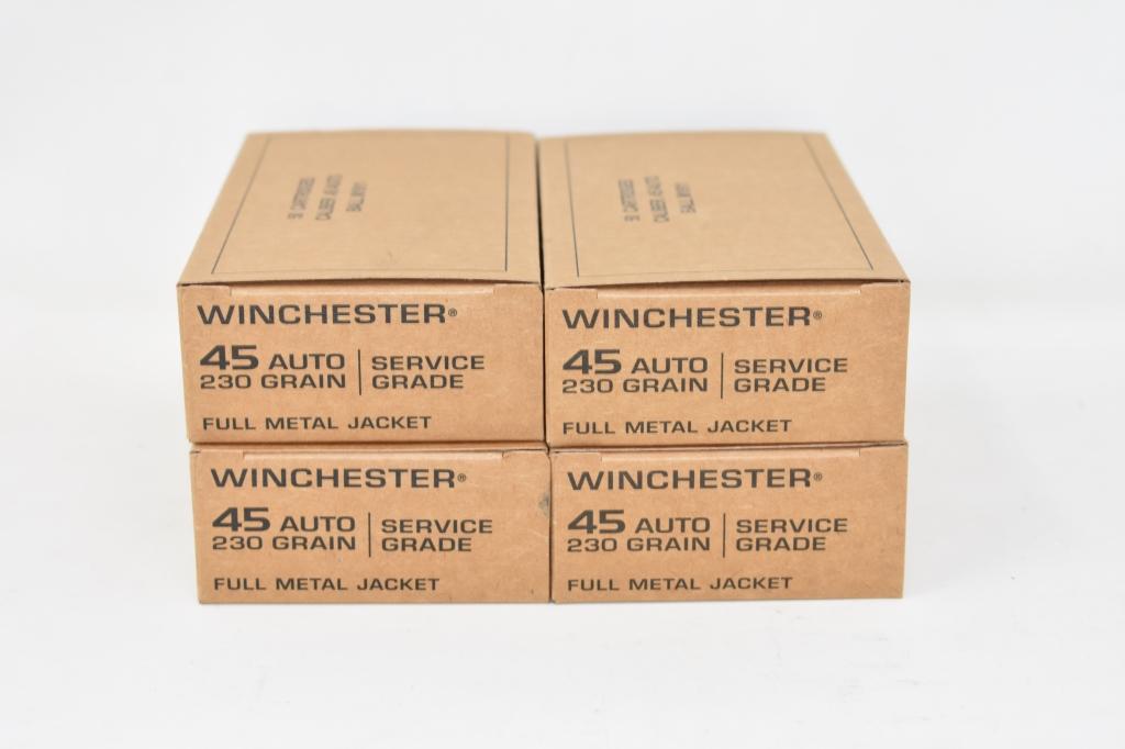 Ammo. 45 Auto. 200 RDS.