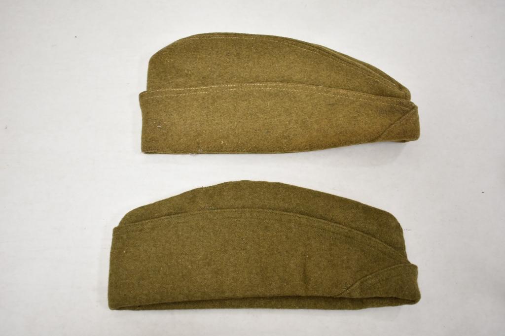 Two WWII Military Caps