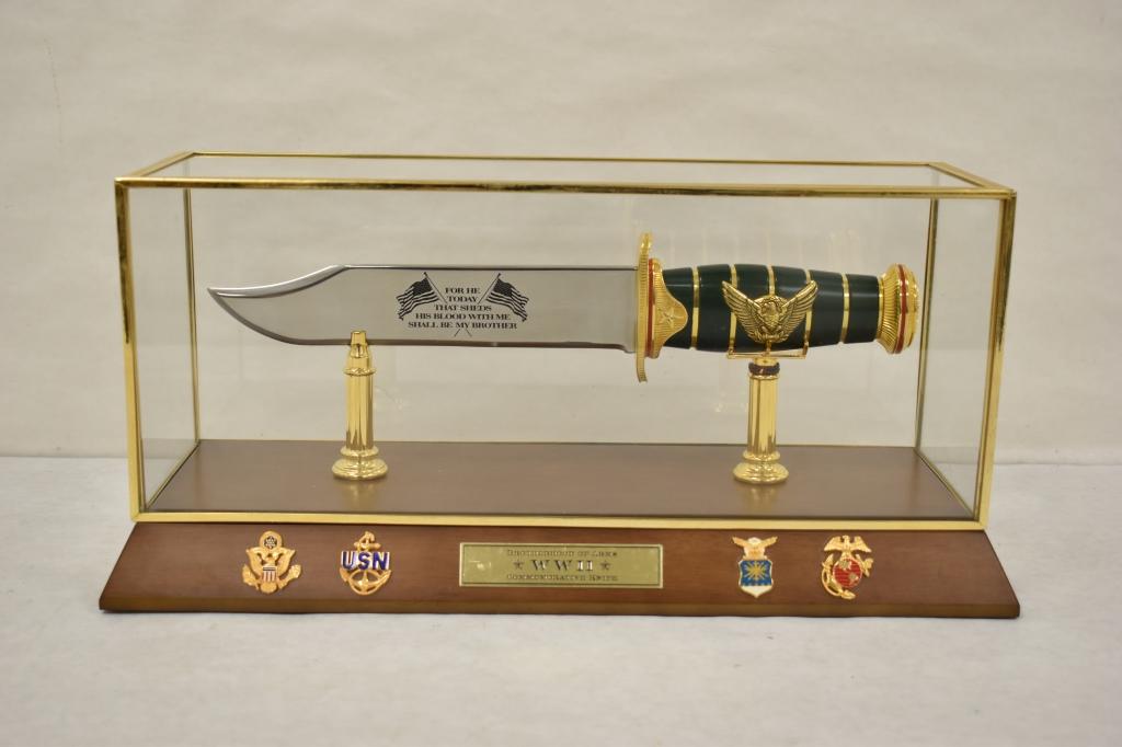 WWII Brotherhood of Arms Commemorative Knife