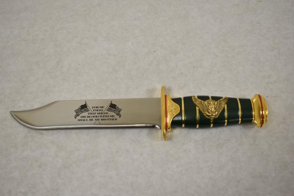 WWII Brotherhood of Arms Commemorative Knife